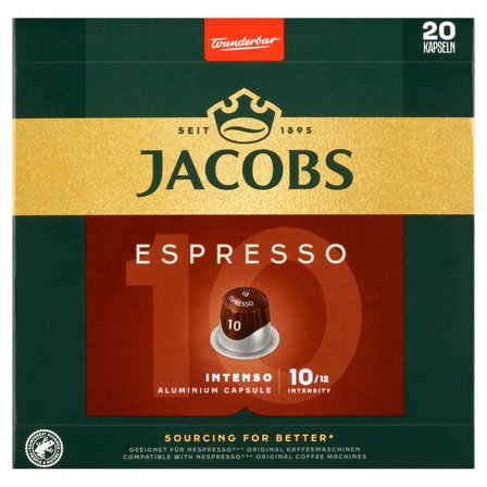 Jacobs Espresso Intenso Kawa mielona w kapsułkach 104 g (20 sztuk) (1)