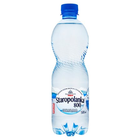 Staropolanka 800 Naturalna woda mineralna średniozmineralizowana niegazowana 500 ml (1)