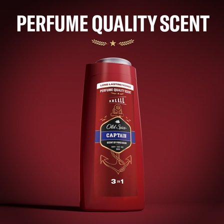 Old Spice Captain Żel Pod Prysznic I Szampon Dla Mężczyzn 675ml, 3W1, Długotrwała Świeżość (3)