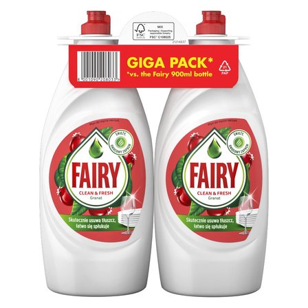 Fairy Granat Płyn do mycia naczyń 1.8 l (1)