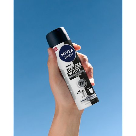 Nivea Black&White Invisible Original Antyperspirant Spray 150 ml (3)