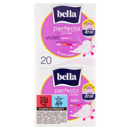 Bella Perfecta Ultra Violet Silky Drai Podpaski higieniczne 20 sztuk (1)