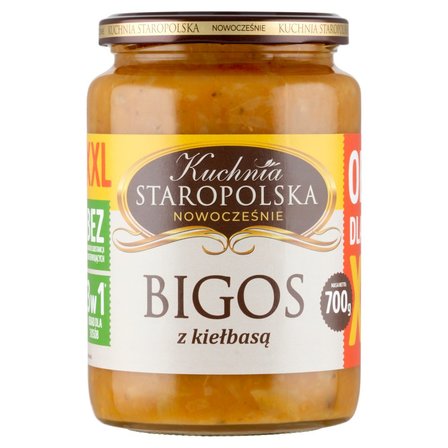 Kuchnia Staropolska Bigos z kiełbasą 700 g (1)