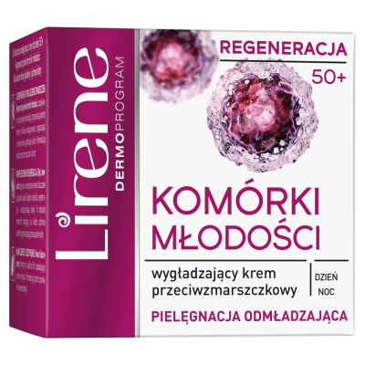 Lirene Komórki Młodości Wygładzający krem przeciwzmarszczkowy na dzień i noc 50 ml (1)