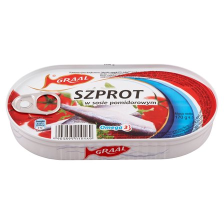 Graal Szprot w sosie pomidorowym 170 g (2)