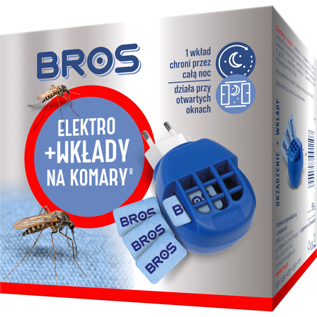 Bros Elektro + wkłady na komary 10 sztuk (1)