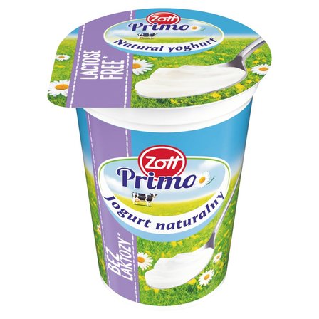 Zott Primo Bez laktozy Jogurt naturalny 180 g (1)