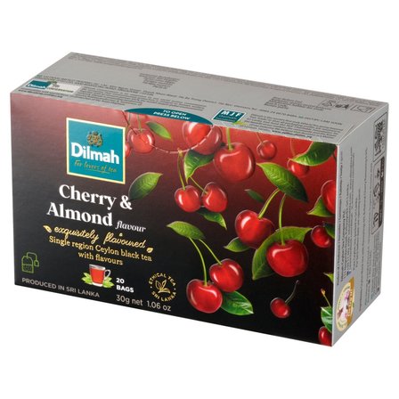 Dilmah Cherry & Almond Cejlońska czarna herbata 30 g (20 x 1,5 g) (2)