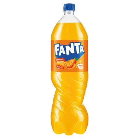 Fanta Napój gazowany o smaku pomarańczowym 2 l (1)