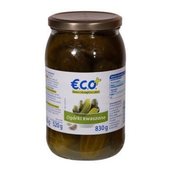 €.C.O.+  Ogórki kwaszone 860g (1)