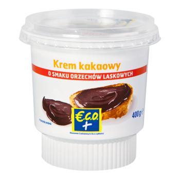 €.C.O.+ krem kakaowy o smaku orzechów laskowych 400g (1)