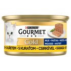 Gourmet Gold Karma dla kotów mus z kurczakiem 85 g (1)