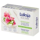 Luksja Silk Care Kremowe mydło do rąk i ciała odświeżające aloes i hibiskus 100 g (2)