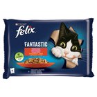 Felix Fantastic Karma dla kotów wiejskie smaki w galaretce 340 g (4 x 85 g) (1)