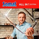 Somat All in 1 Extra Lemon & Lime Tabletki do mycia naczyń w zmywarkach 730,4 g (44 sztuki) (9)