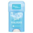 Secret Natural Unscented Kremowy antyperspirant w sztyfcie dla kobiet 40ml (1)