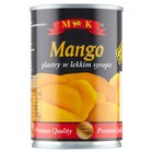 MK Mango plastry w lekkim syropie 425 g (1)