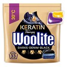 Woolite Keratin Therapy Kapsułki do prania czerń ciemne kolory jeans 660 g (33 prania) (2)