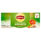 Lipton Herbata zielona imbir i kurkuma 26 g (20 torebek) (1)