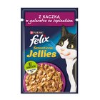 Felix Sensations Jellies Karma dla kotów z kaczką w galaretce ze szpinakiem 85 g (2)