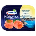Mlekpol Norweski smak Serek topiony z łososiem i koprem 150 g (1)