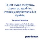 Parodontax Whitening Wyrób medyczny pasta do zębów z fluorkiem 75 ml (9)