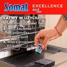 Somat Excellence 4 in 1 Caps Kapsułki do mycia naczyń w zmywarkach 912 g (48 sztuk) (7)