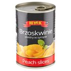 MK Brzoskwinie plastry w lekkim syropie 420 g (2)