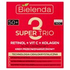 Bielenda Super Trio 50+ Silnie ujędrniający krem przeciwzmarszczkowy dzień noc 50 ml (1)