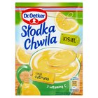 Dr. Oetker Słodka Chwila Kisiel smak cytryna 30 g (1)