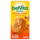 belVita Breakfast Ciastka zbożowe z miodem orzechami i kawałkami czekolady 300 g (2)