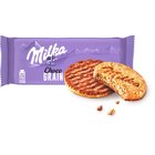 Milka Choco Grain Ciastka z płatkami owsianymi oblane czekoladą mleczną 126 g (3)