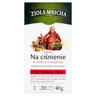 Big-Active Zioła Mnicha Na ciśnienie Herbatka ziołowo-owocowa 40 g (20 x 2 g) (1)