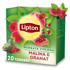 Lipton Herbata zielona malina & granat 28 g (20 torebek) (3)