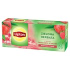 Lipton Zielona herbata z nutą truskawki & maliny 28 g (20 torebek) (2)