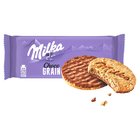 Milka Choco Grain Ciastka z płatkami owsianymi oblane czekoladą mleczną 126 g (2)