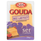 Mlekovita Gouda Ser bez laktozy w plastrach 150 g (1)