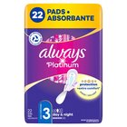 Always Platinum Podpaski ze skrzydełkami Day & Night, 22 sztuk (1)