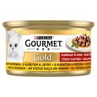 Gourmet Gold Karma dla kotów kurczak i wątróbka w sosie 85 g (1)
