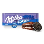 Milka Mmmax Oreo Herbatniki kakaowe i nadzienie mleczne o smaku waniliowym 300 g (6)