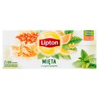 Lipton Herbatka ziołowa aromatyzowana mięta z cytrusami 26 g (20 torebek) (1)