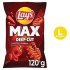 Lay's Max Deep-Cut Chipsy ziemniaczane o smaku papryki 120 g (2)