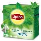 Lipton Herbata zielona mięta 32 g (20 torebek) (3)