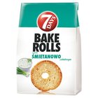 7 Days Bake Rolls Chrupki chlebowe o smaku śmietanowo cebulowym 150 g (1)