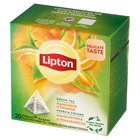 Lipton Herbata zielona aromatyzowana mandarynka & pomarańcza 36 g (20 torebek) (2)