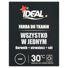 Ideal Farba do tkanin czarny 350 g (1)