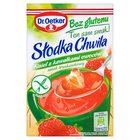 Dr. Oetker Słodka Chwila Kisiel z kawałkami owoców bez glutenu smak truskawkowy 31,5 g (1)