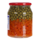 Eco plus mieszanka warzywna groszek z marchewką 700g netto / po odsączeniu 450g (5)