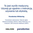 Parodontax Whitening Wyrób medyczny pasta do zębów z fluorkiem 75 ml (3)