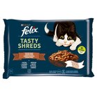 Felix Tasty Shreds Karma dla dorosłych kotów wiejskie smaki w sosie 320 g (4 x 80 g) (1)